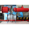 Pneumatic Carbon Steel Flanged Cross Ball Valve